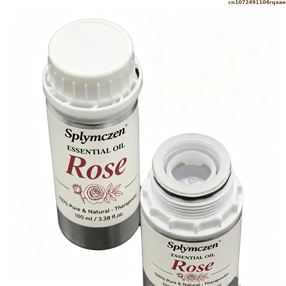 Home Fragrance Diffuser Electric - 20/100ml unverdünntes Rosen-Duftöl, Nachfüllöl für Reed-Diffusoren