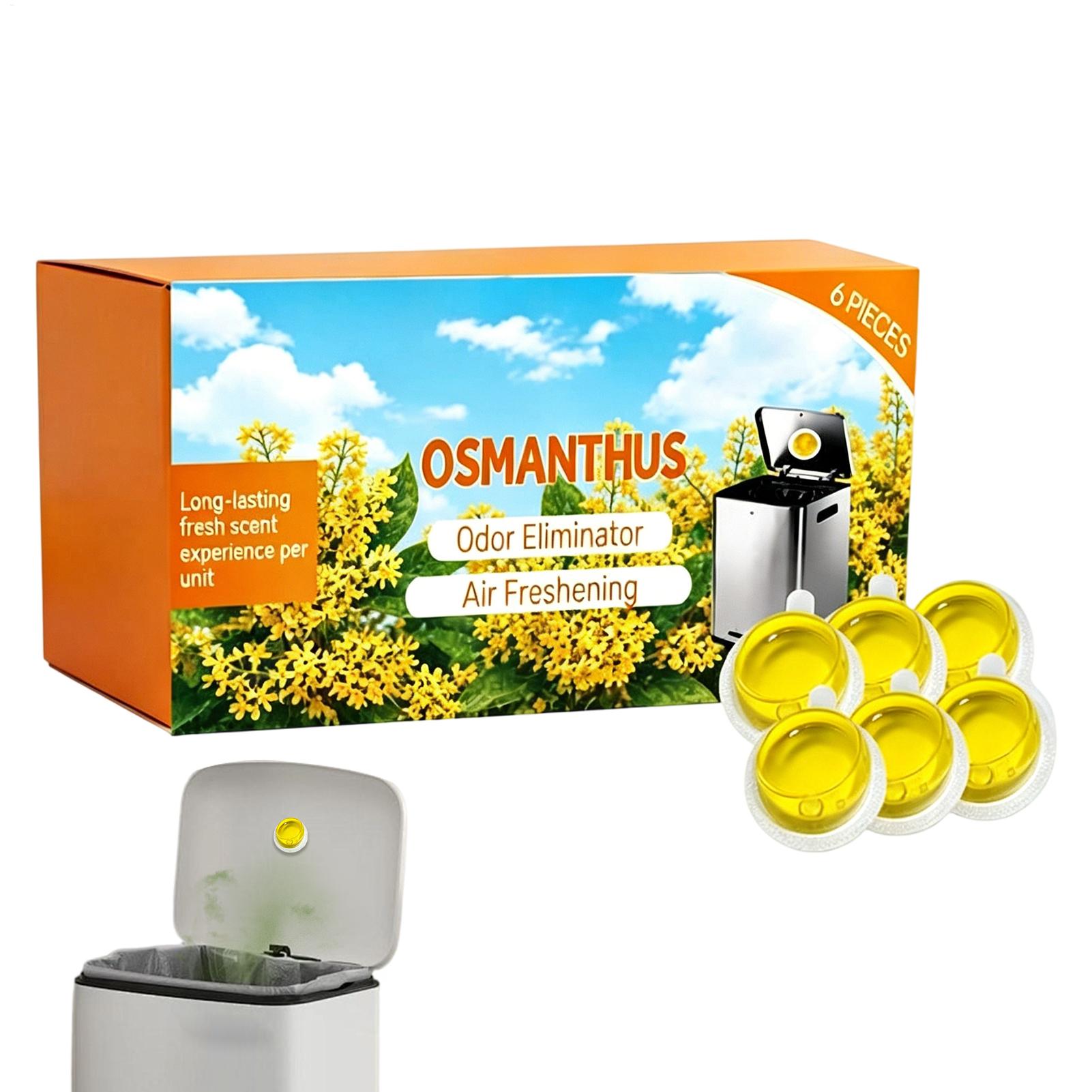 Home Fragrance Gel - Mülleimer-Erfrischer, 6 Stück, langanhaltend, geruchsneutralisierend, Duftstoff,