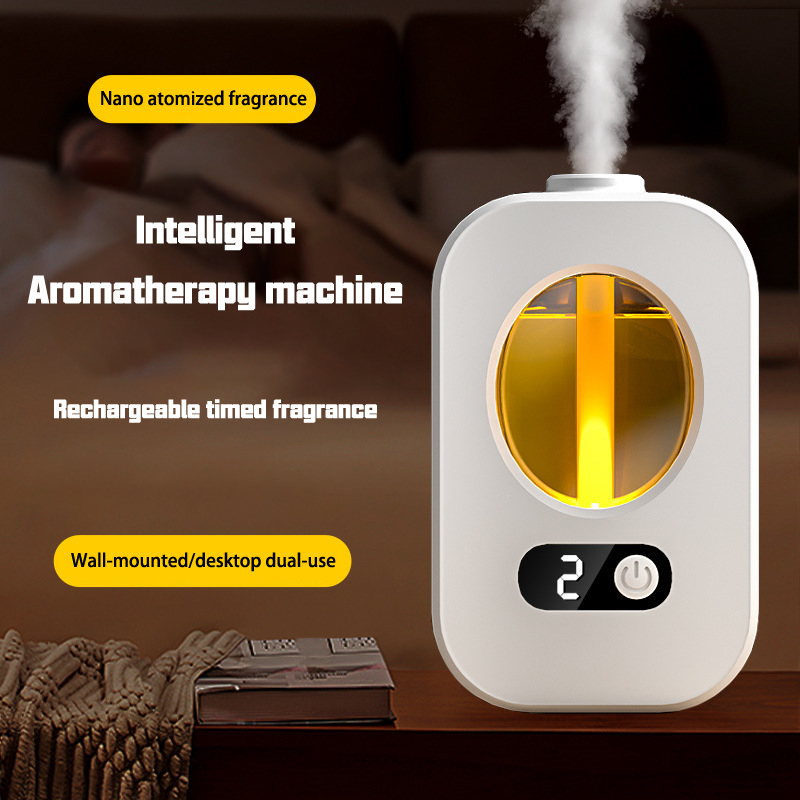 Home Fragrance Diffuser Oil - Automatischer Aromatherapie-Diffusor, Lufterfrischer, Toiletten- und Badezimmerduftspender,