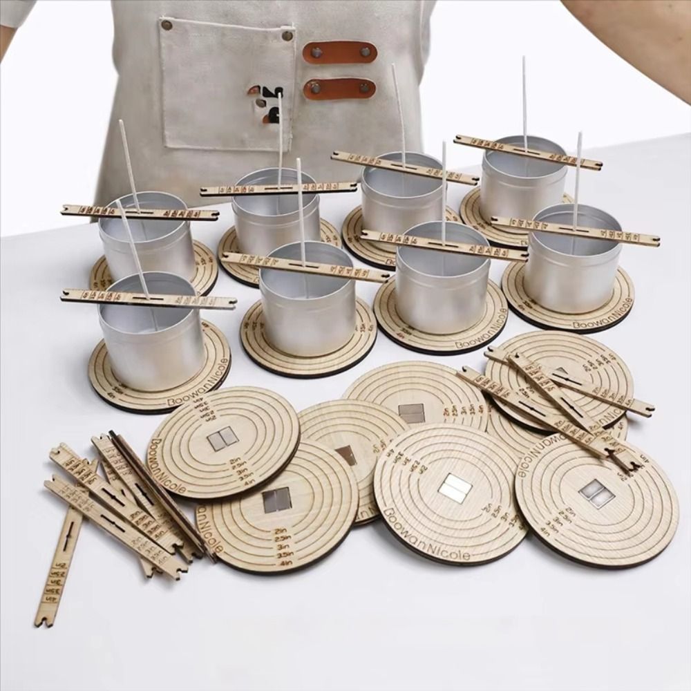 Wooden Wick Candle - Universelles Kerzendocht-Zentrierungswerkzeug aus Holz, multifunktionales Werkzeug