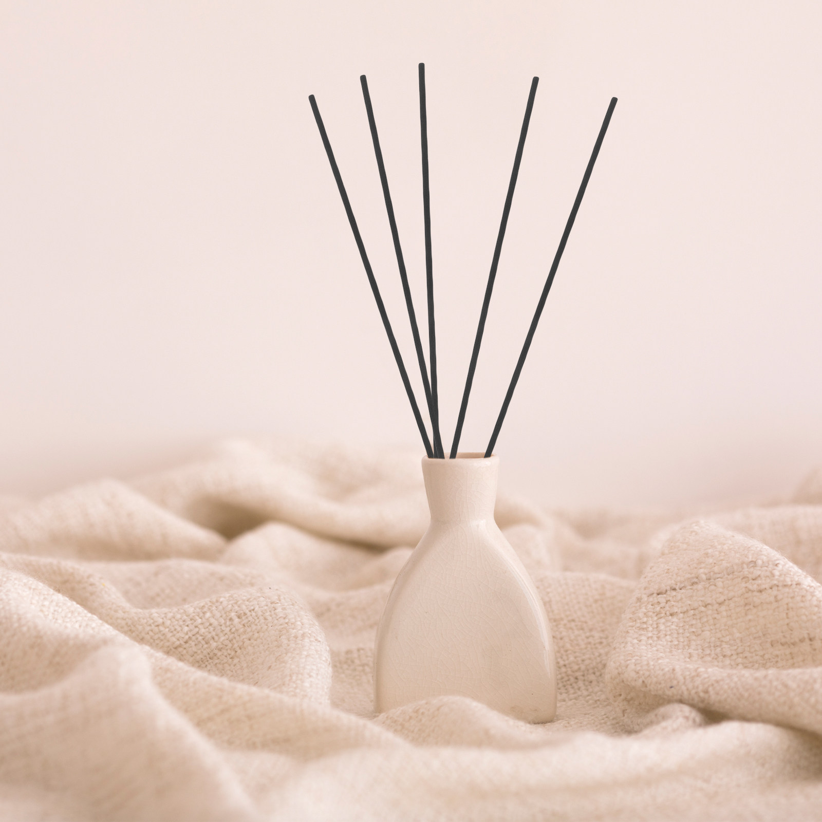Home Fragrance Diffuser Oil - 100 Stück Faser-Duftdiffusor-Stäbchen, Schwarz, Dick, Ersatz-Diffusorstäbchen