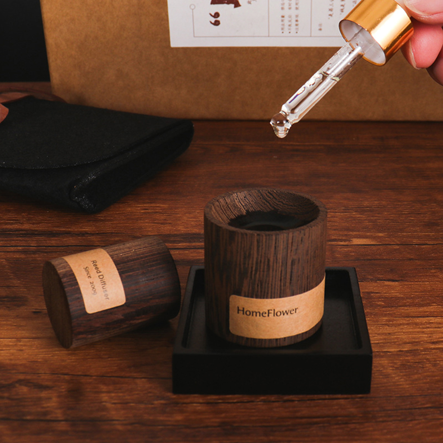Home Fragrance Diffuser Oil - Diffusor für ätherische Öle aus schwarzem