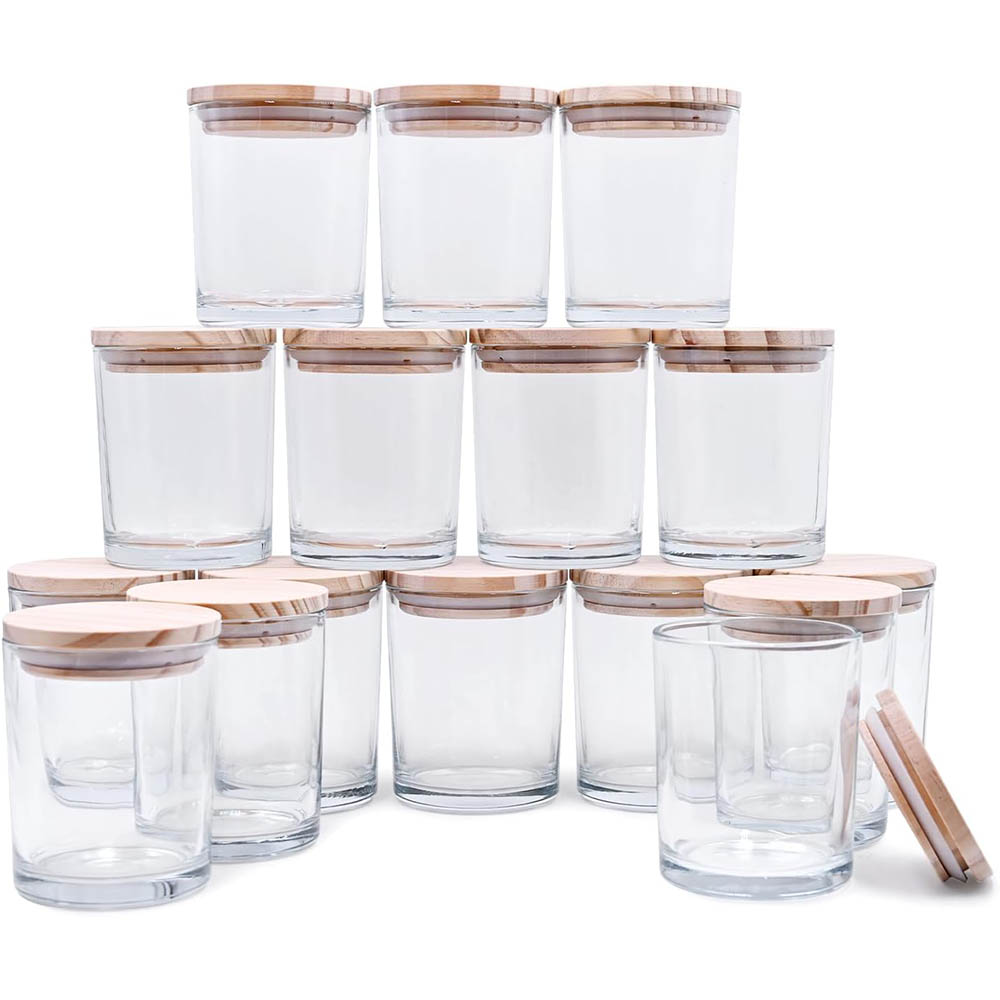 Amber Jar Candle - 200 ml dicke Kerzengläser für die
