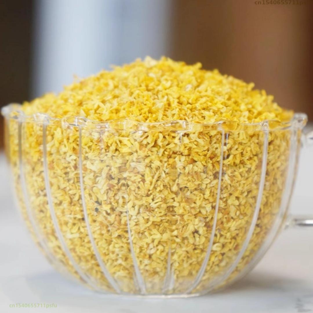 Potpourri Dried Flower - Premium natürliche getrocknete Osmanthusblüten für Heimdekoration,