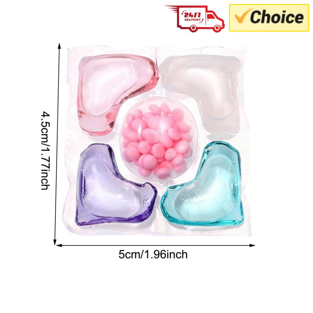 Home Fragrance Gel - 50 Stück Waschmittelboxen 5-in-1 Wäschereinigungs-Kapseln Wäscheduftperlen