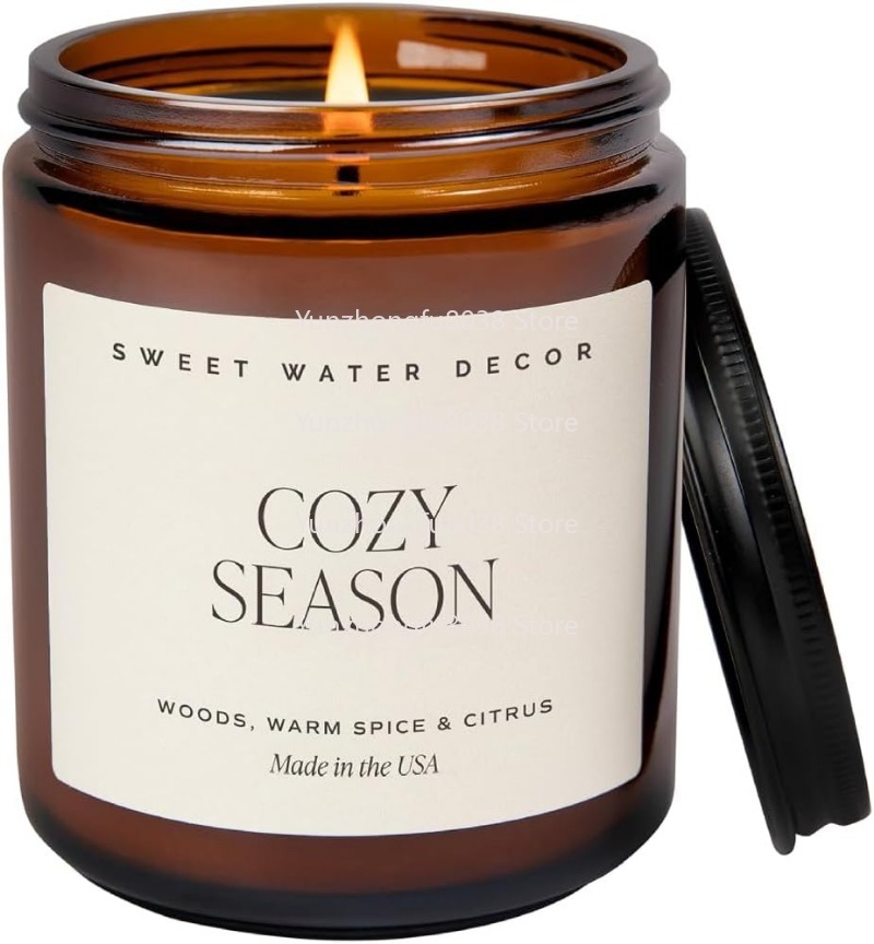 Warmer Gewürz- und Zitrusduft  – Amber Jar Candle Bewertung und Preis