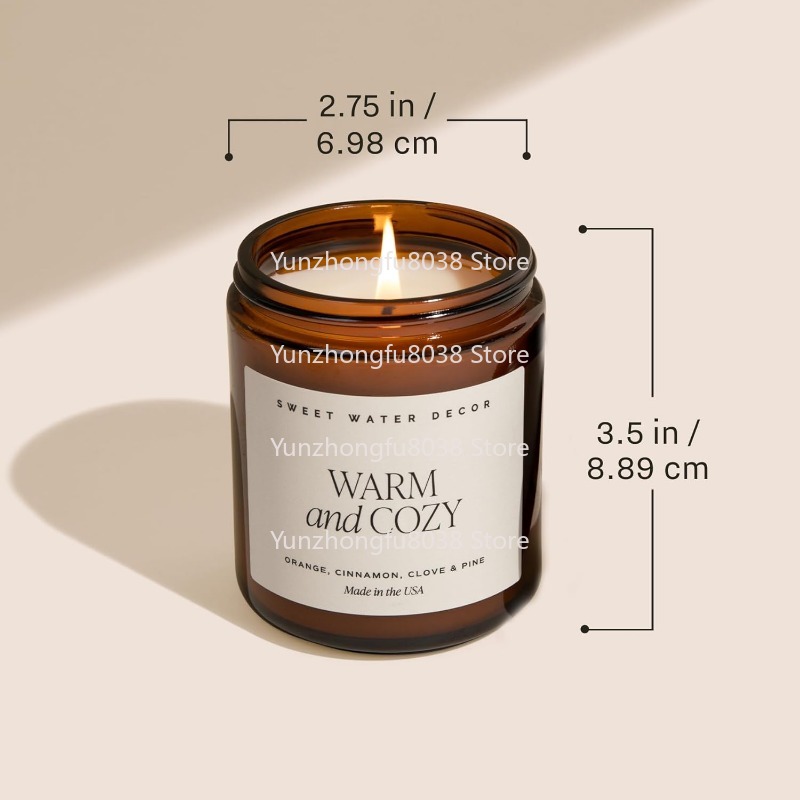 Warmer Gewürz- und Zitrusduft  – Amber Jar Candle Bewertung und Preis