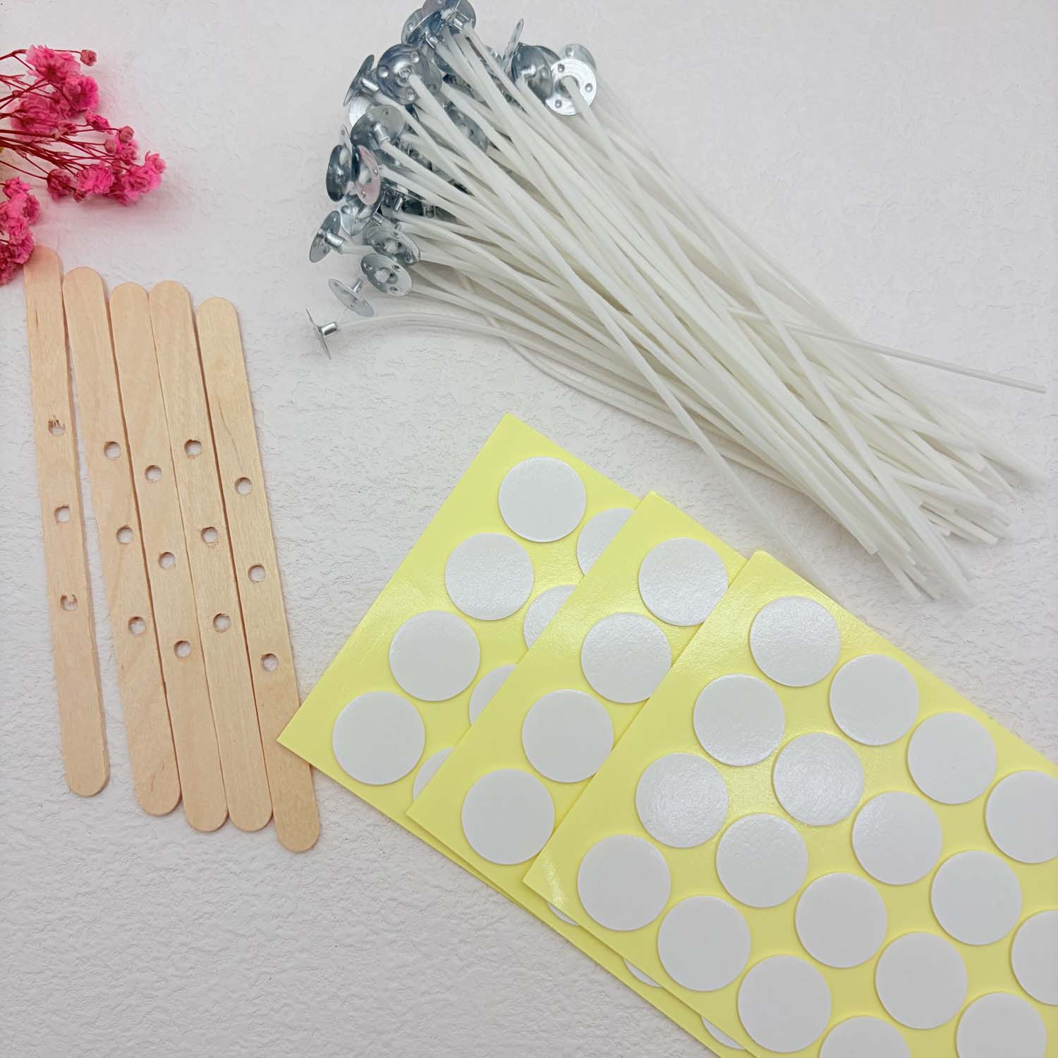 1 SET Kerzenherstellungs-DIY-K – Wooden Wick Candle Bewertung und Preis