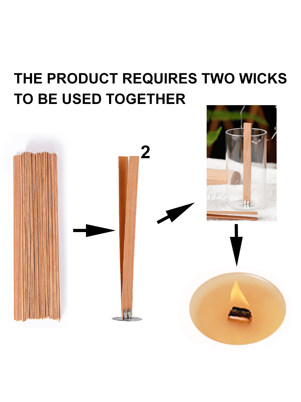 40 Stück rauchfreie Kerzendoch – Wooden Wick Candle Bewertung und Preis