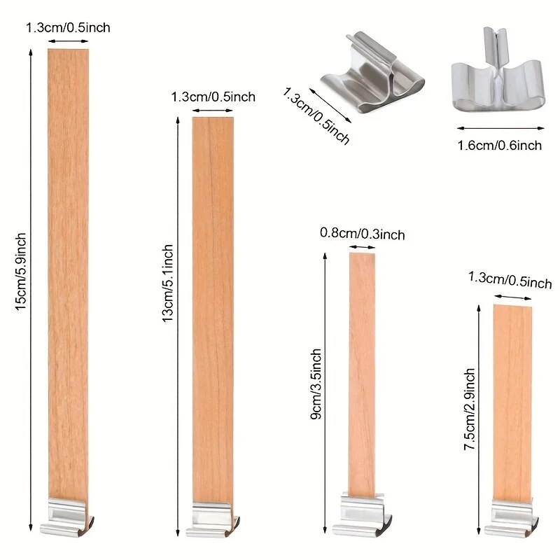 30 Stück hochwertiger Kerzendo – Wooden Wick Candle Bewertung und Preis