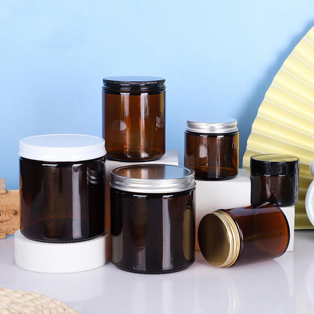 250 ml brauner und bernsteinfa – Amber Jar Candle Bewertung und Preis
