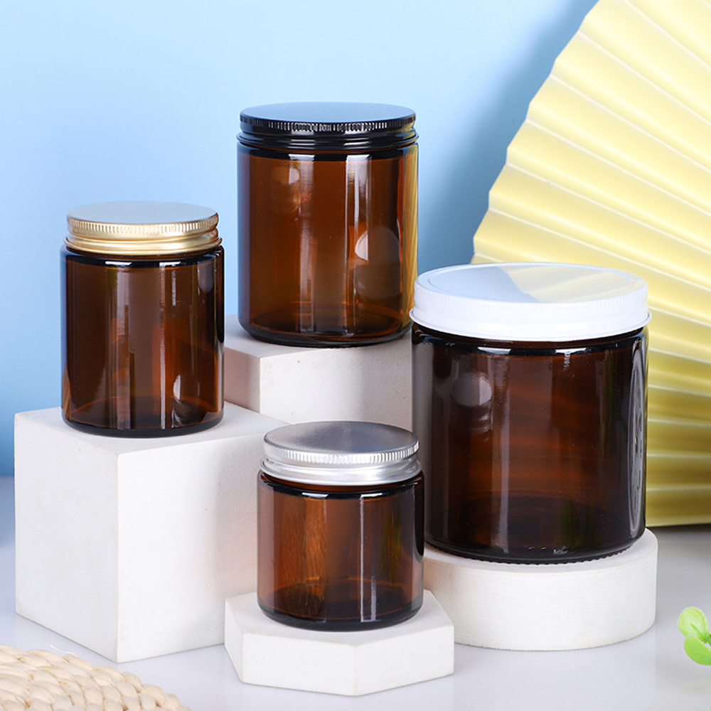 250 ml brauner und bernsteinfa – Amber Jar Candle Bewertung und Preis