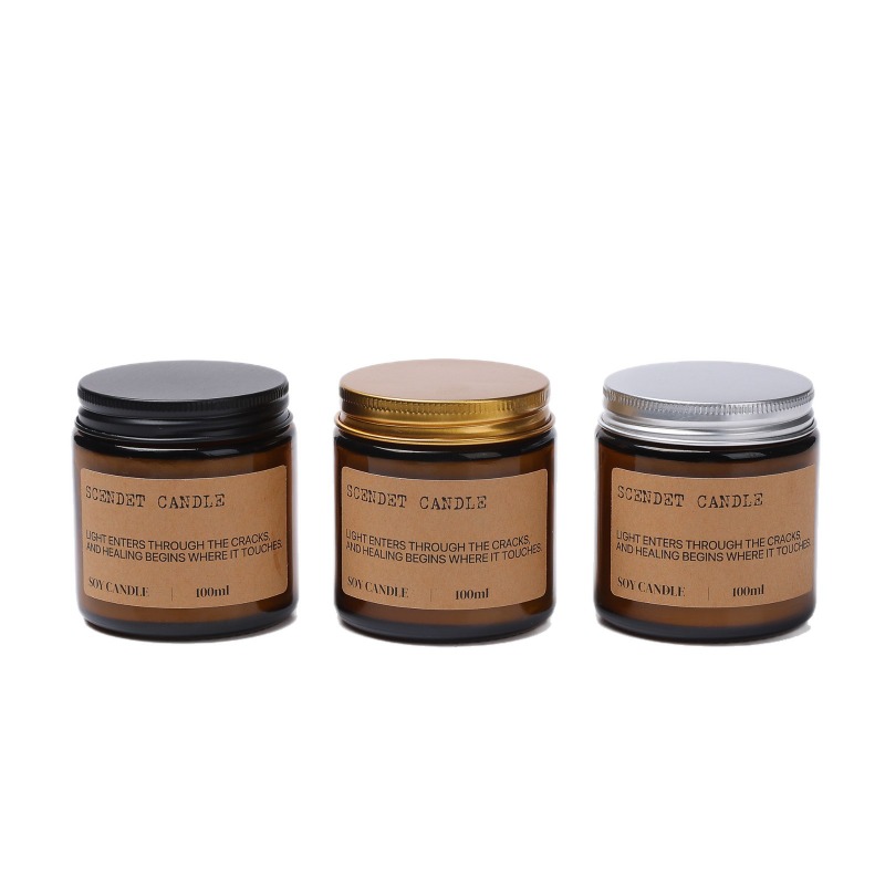 Amberfarbene Sojawachs-Duftker – Amber Jar Candle Bewertung und Preis