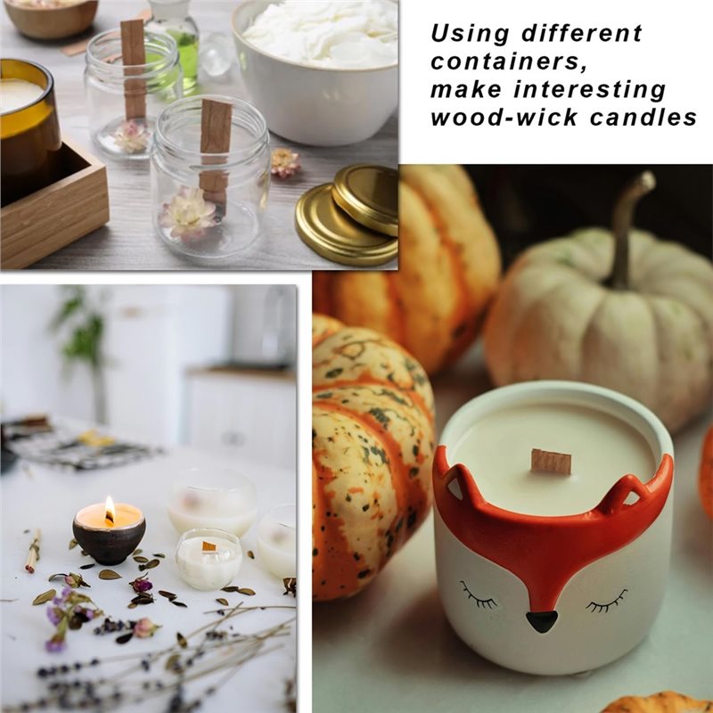 100 Stück Premium-Kerzendochte – Wooden Wick Candle Bewertung und Preis