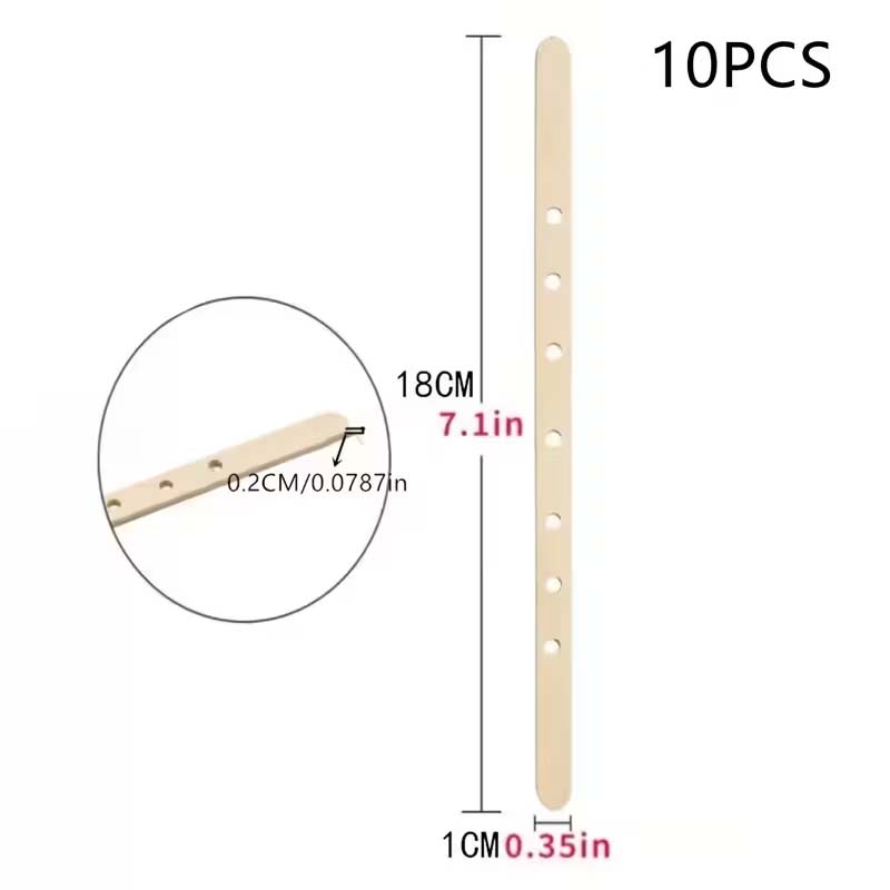 10/20/50 Stück Kerzendochthalt – Wooden Wick Candle Bewertung und Preis