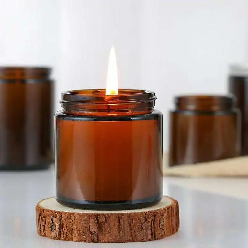 6 Stück 100/250 ml Braunglas-K – Amber Jar Candle Bewertung und Preis