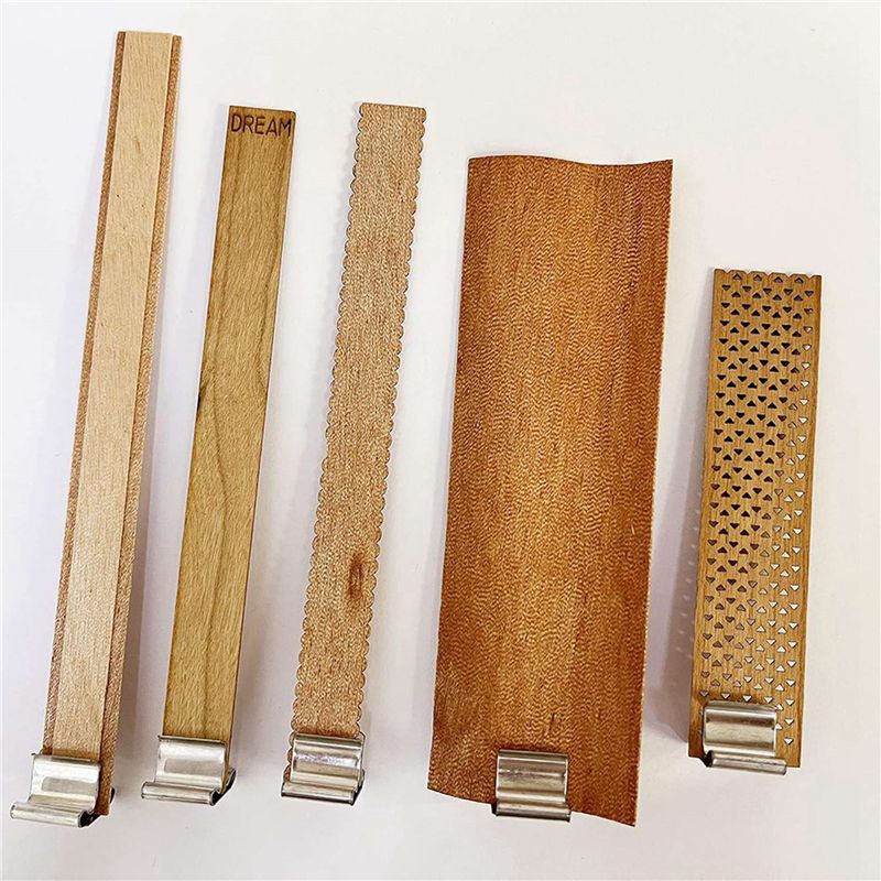 ABUI-400 Stück Metall-Dochthal – Wooden Wick Candle Bewertung und Preis