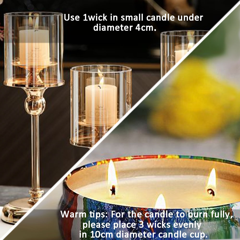 55 Stück Blumen-Kerzendocht, H – Wooden Wick Candle Bewertung und Preis