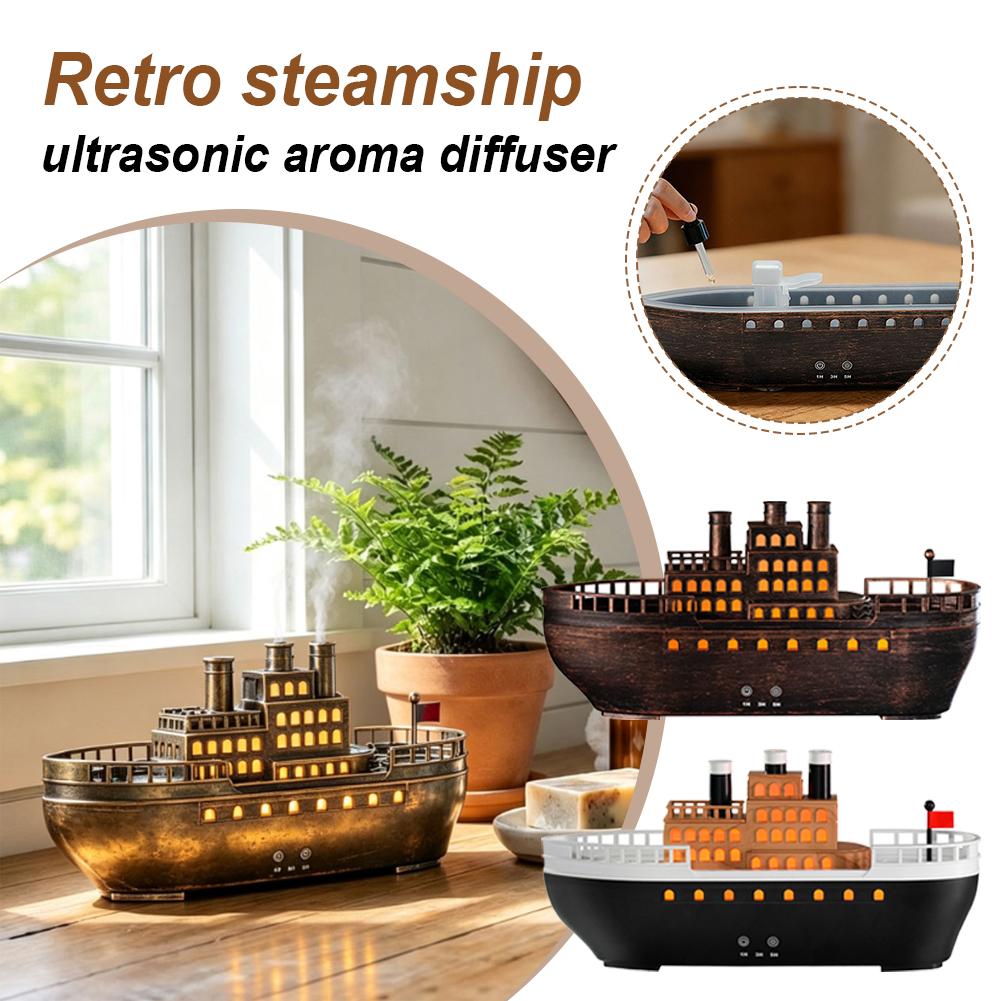 Retro Steamboat Ultraschall-Ar – Home Fragrance Diffuser Oil Bewertung und Preis