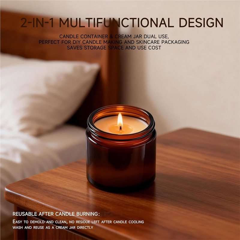 Auslaufsichere Innendeckel, 12 – Amber Jar Candle Bewertung und Preis