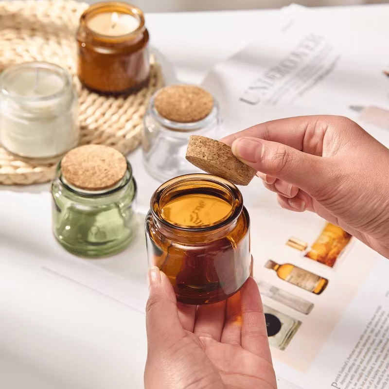 60 stücke DIY Kerze Glas beche – Amber Jar Candle Bewertung und Preis