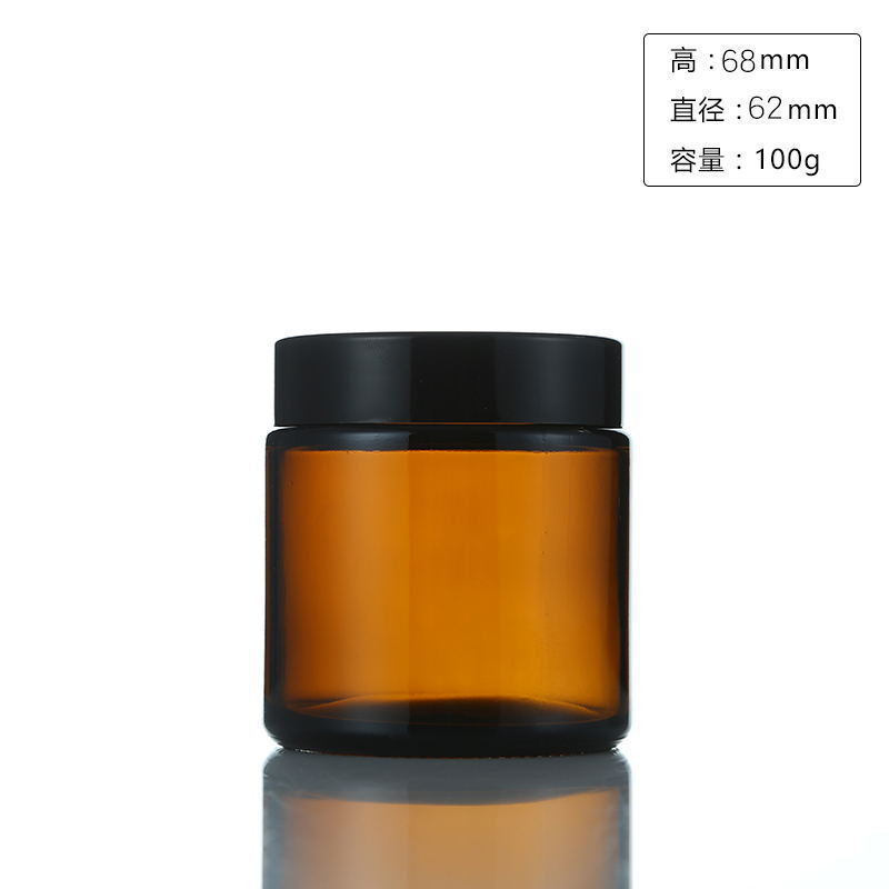6 Stück 100/250 ml Braunglas-K – Amber Jar Candle Bewertung und Preis