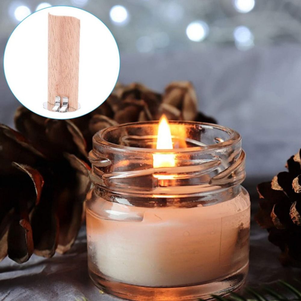 Hochwertige S-förmige DIY Hand – Wooden Wick Candle Bewertung und Preis